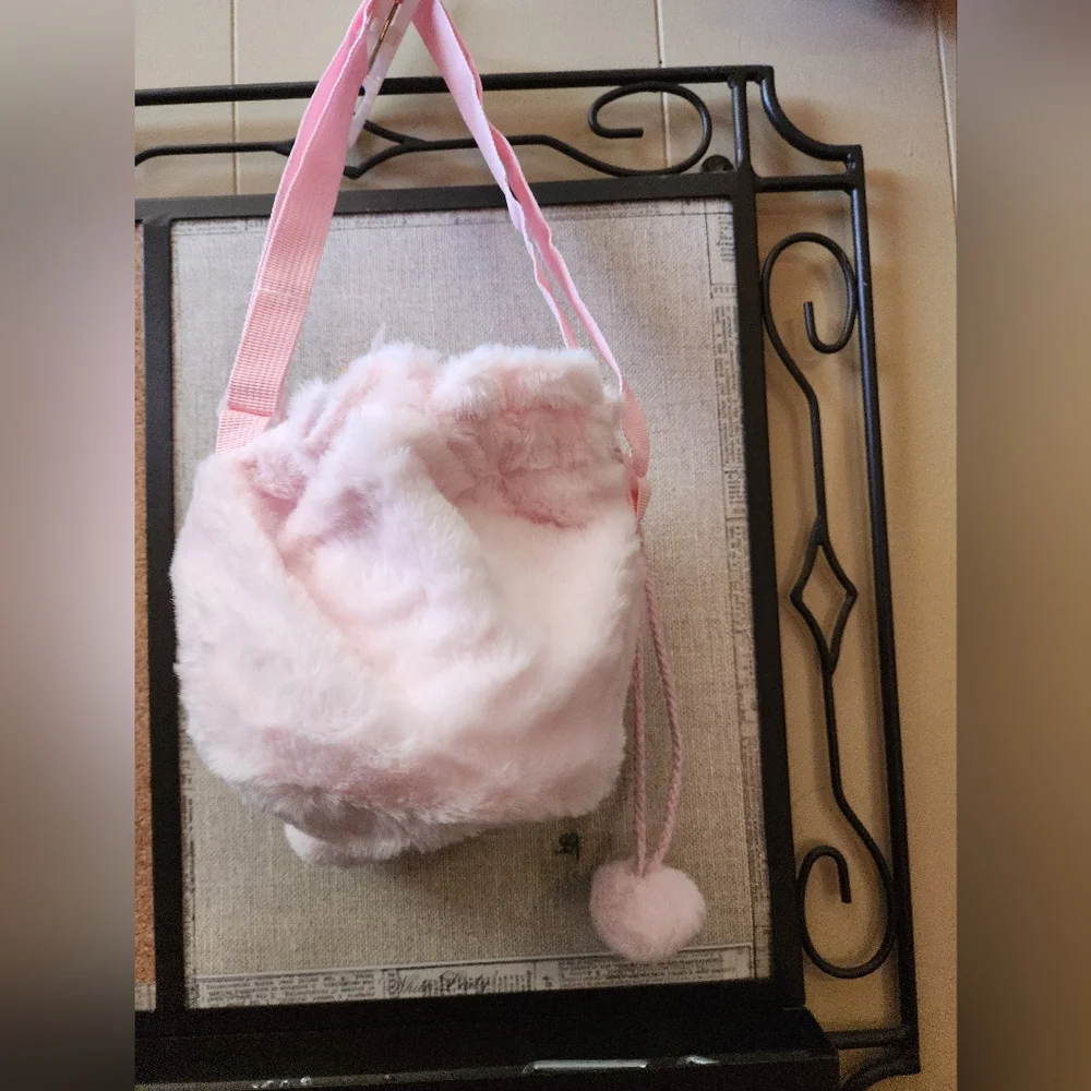My Melody 2-Way Plush Crossbody Bag